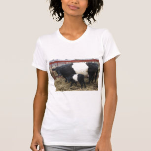 Lovely Beltie Cow and Calf T-Shirt