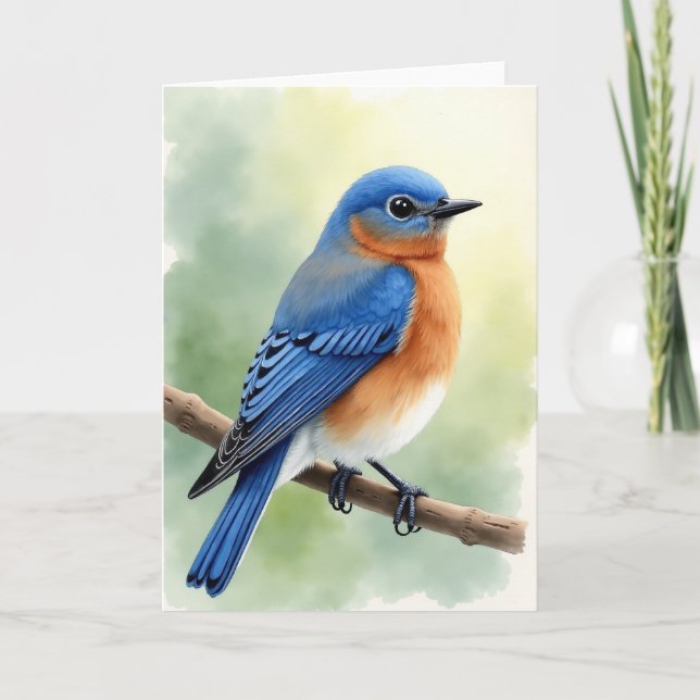 Lovely Bird For My Wife Card (Front)