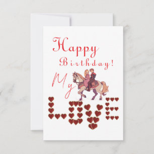 lovely birthday  card
