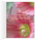 Lovely Birthday Card (Inside (Right))