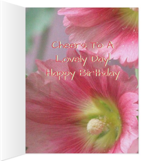 Lovely Birthday Card (Inside (Right))