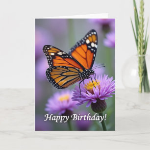 Lovely Birthday Winged Card