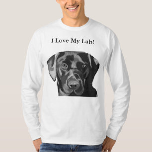 Lovely Black Labrador Men's Top