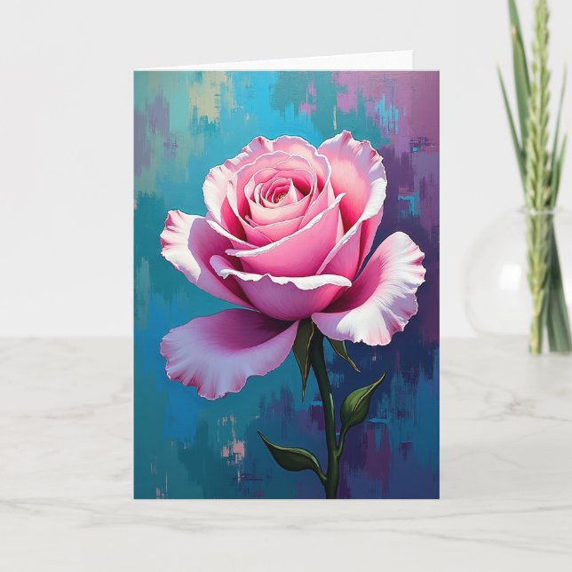 Lovely Bloom Birthday Card (Front)