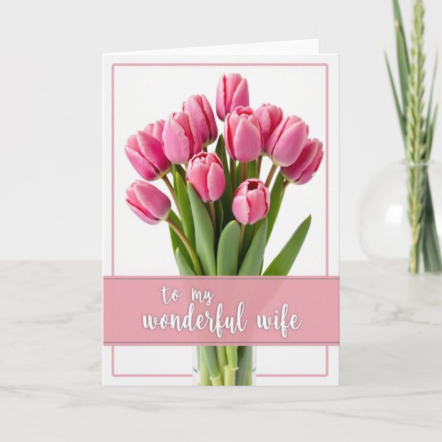 Lovely Blossom Mothers Card (Front)