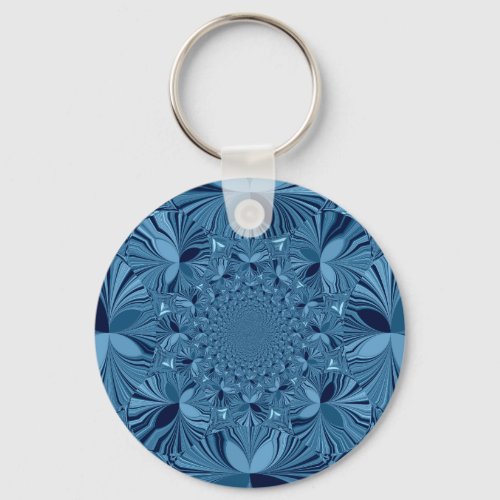Lovely Blue Keychain