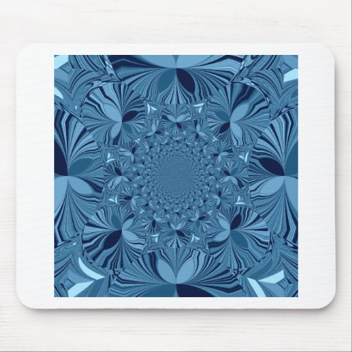 Lovely Blue Mouse Pad