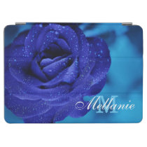 Lovely Blue rose flower iPad Air Cover Lovely Blue rose flower iPad Air Cover