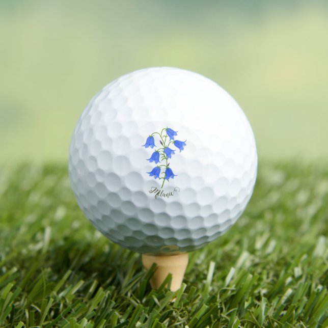 Lovely Bluebells Golf Balls (Insitu Tee)