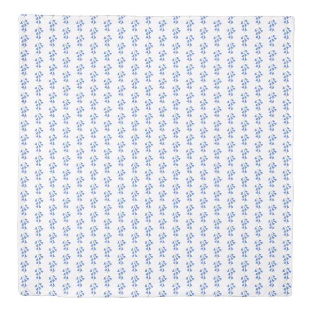 Lovely Bluebells Queen Size Duvet Cover (Front)