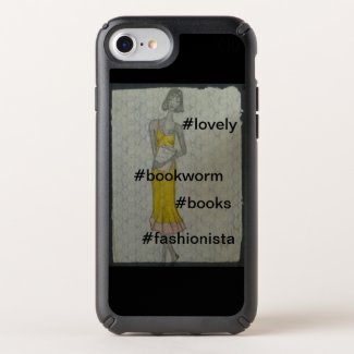 Lovely Bookworm Fashionista Girl Speck iPhone Case
