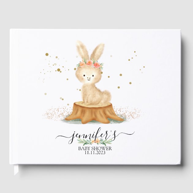 Lovely Bunny Rabbit wildlife farm forest Guest Book