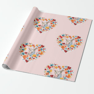 LOVELY BUNNY WRAPPING PAPER