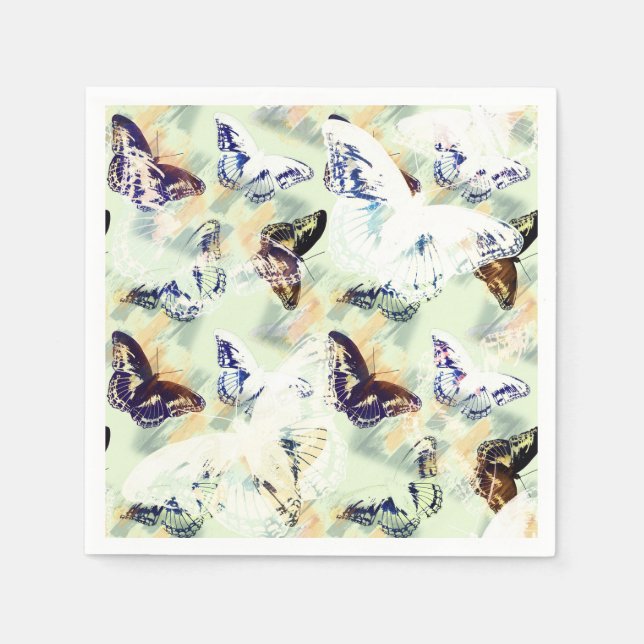 Lovely butterfly stylish napkins (Front)