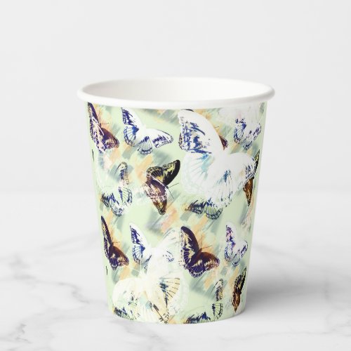 Lovely butterfly stylish  paper cups