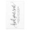 Lovely Calligraphy Find Your Seat Card