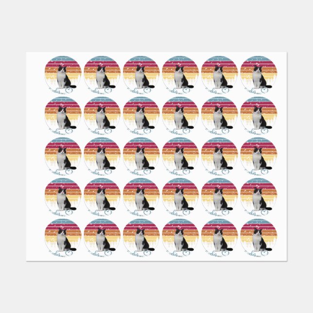 Lovely Cat Labels (Sheet)
