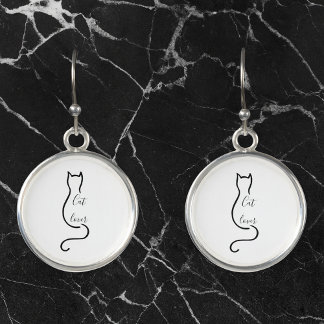 Lovely Cat Lover Earrings