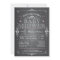 Lovely Chalkboard Baby Girl Shower Invitation