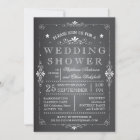 Lovely Chalkboard Couples Wedding Shower