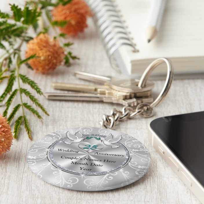 anniversary keychain