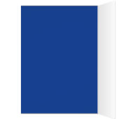 Lovely Chic Calligraphy Couple Names Blue & Gold (Inside (Left))