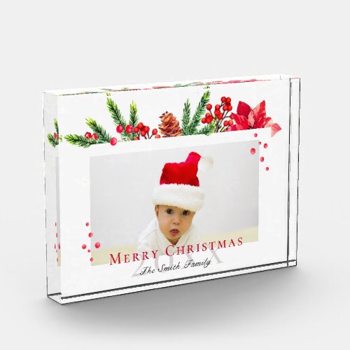 Lovely Christmas Frame Personalized Photo