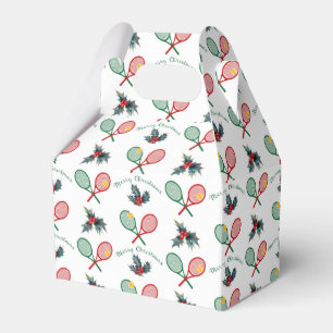 Lovely 🎄Christmas 🎾tennis   Favor Boxes