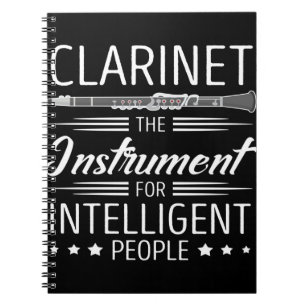 lovely clarinet notebook