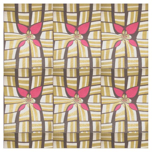 Lovely Coffee Brown  Spates African Print design Fabric