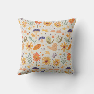 lovely colorful Throw Pillow design