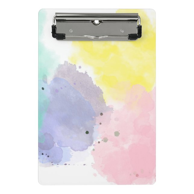 Lovely Colors With a Gentle Touch   Mini Clipboard (Front)