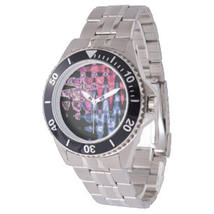 Lovely cool perfect colors Custom Stainless Steel Watch