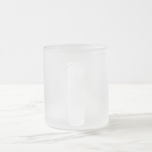 Lovely couple  frosted glass coffee mug