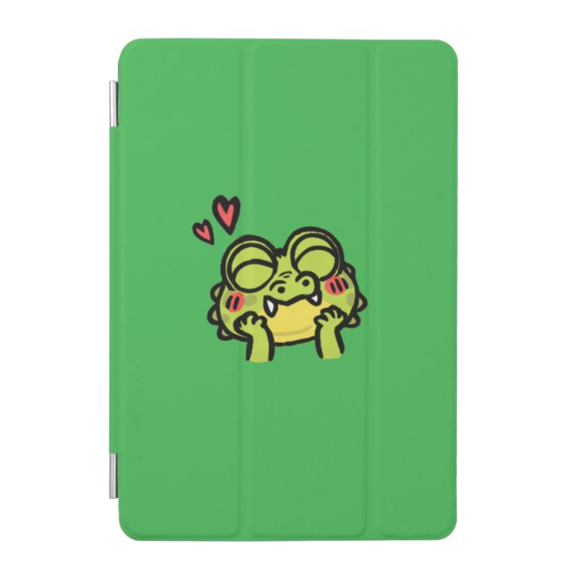 lovely Crocodile iPad Mini Cover (Front)