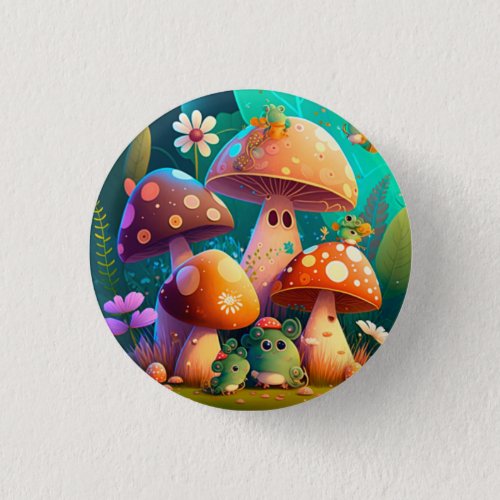 Lovely cute mushrooms    button