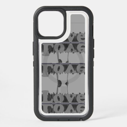 Lovely Cute Nice  Lovely Ash Gray Mirror design iPhone 15 Case