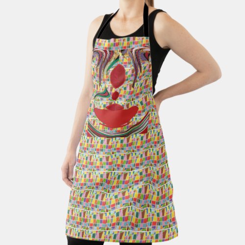 Lovely cute nice  lovely colorful pattern design apron