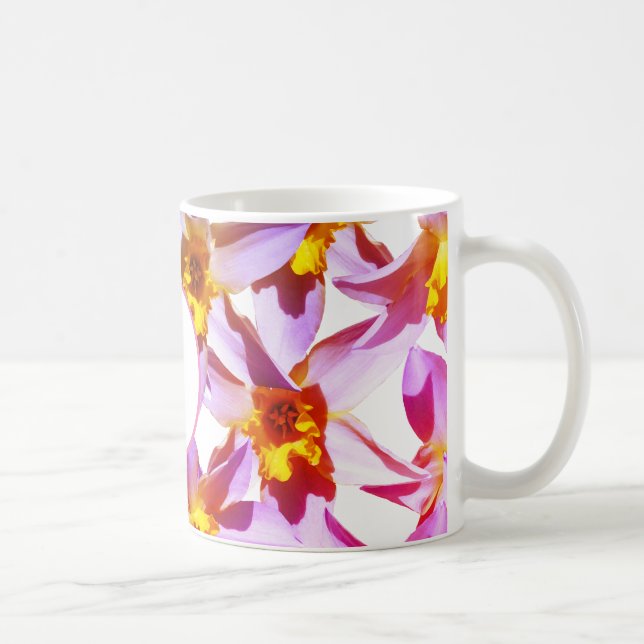 Lovely Daffodil Blossoms Classic Mug (Right)