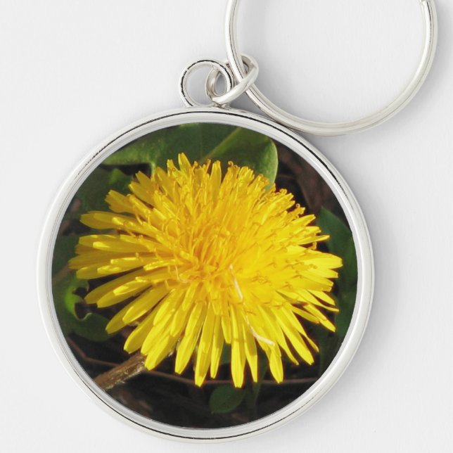 Lovely Dandelion Keychain (Front)