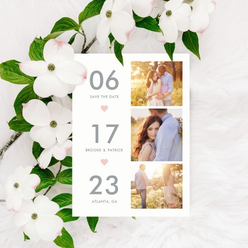 Lovely Date EDITABLE COLOR Save The Date Card