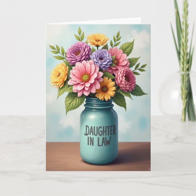 Lovely Daughter In Law Card (Front)