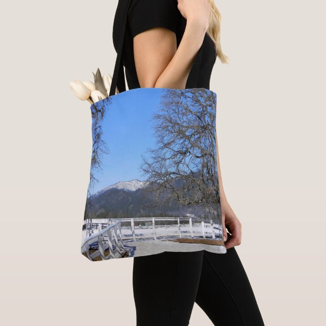 Lovely day in Winter..... Tote Bag (Close Up)
