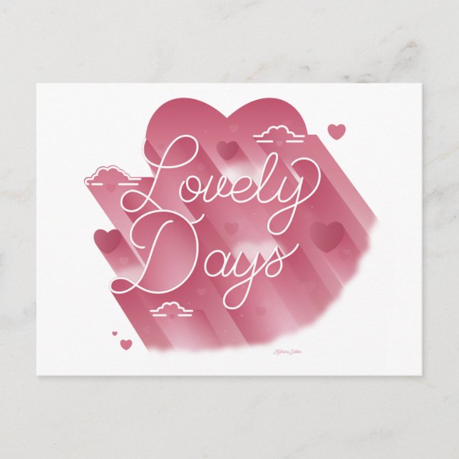 Lovely Days / Postcard (Front)