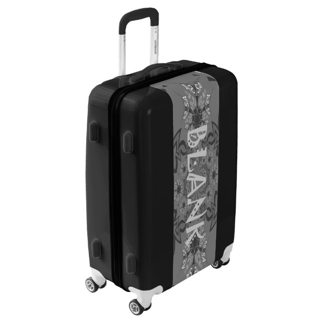 Lovely decorated Mandala Abstract  Pattern Luggage (Rotated Left)