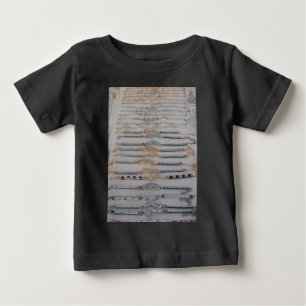 Lovely Diamind Jewelry heart design art collection Baby T-Shirt