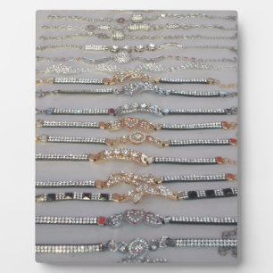 Lovely Diamind Jewelry heart design art collection Plaque