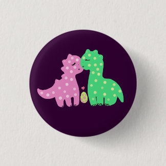 "Lovely Dinos" Button