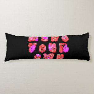 Lovely DIY Home Decor, Make Your Own Body Pillow