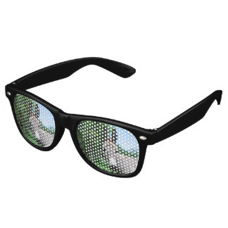 Lovely Donkey Portrait Retro Sunglasses